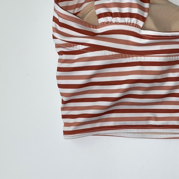 Albion Stripies 101 Crop Bikini Top - Picture 4 of 5